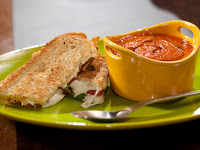 Tomato-Soup-with-Caprese-Panini